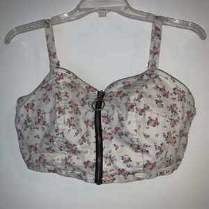 Flower Crop top